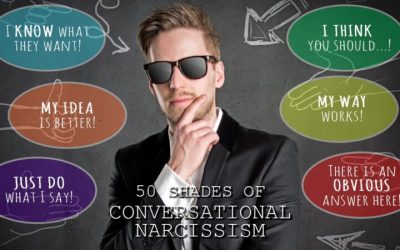 50 Shades of Conversational Narcissism